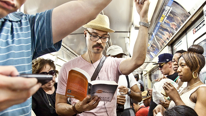 Why do we like to see people read?