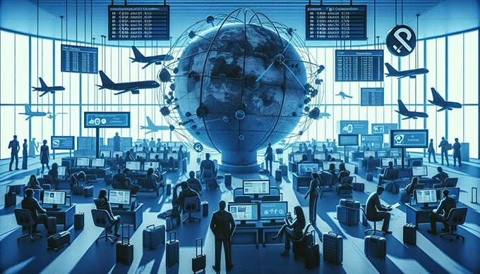 The first 24 hours of a hypothetical global internet outage