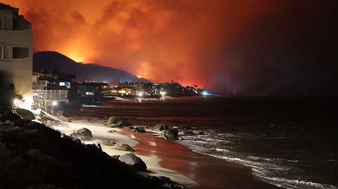 California wildfires force students to think about the connections between STEM and society