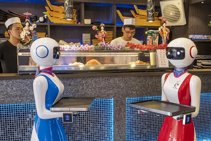 Will the day really come when we are served by real robot waiters?