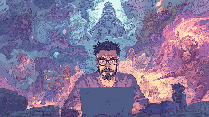 AI-induced psychosis: the danger of humans and machines hallucinating together