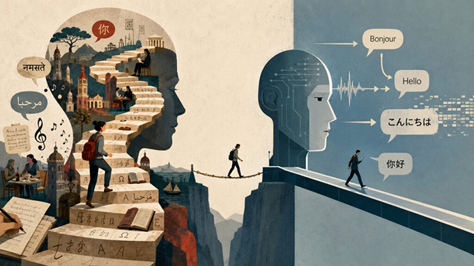 If AI can translate instantly, why learn another language?