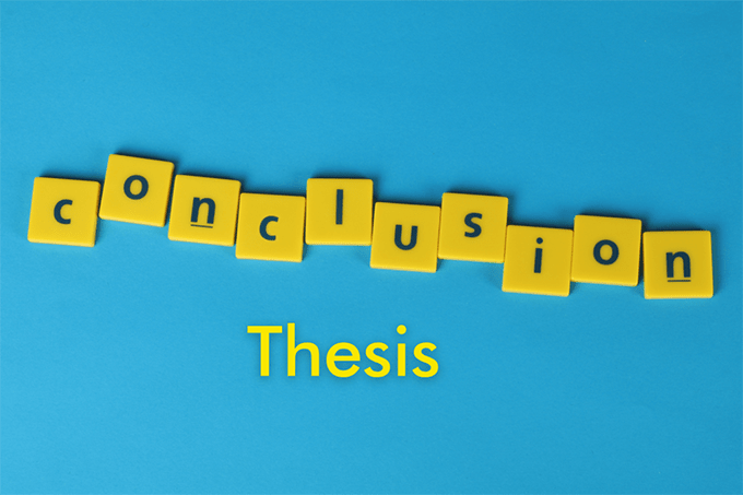 Does a thesis conclusion have “recommendations”?