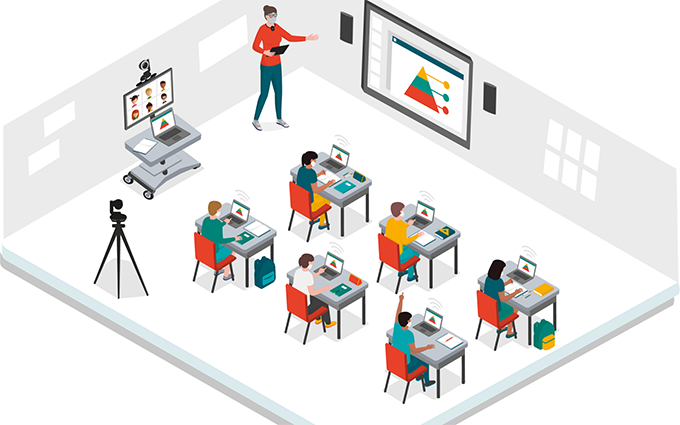 Hybrid learning, a promise for education
