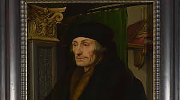 What Erasmus, patron of Erasmus, brought to the thought of education